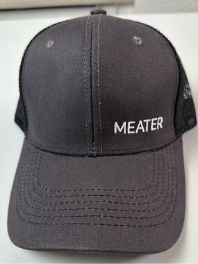 Embroidered Black Trucker Hat